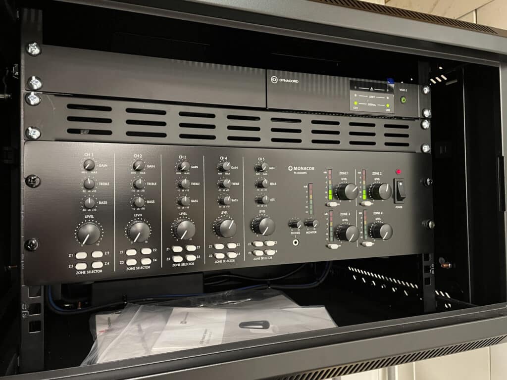 Het hart van de installatie