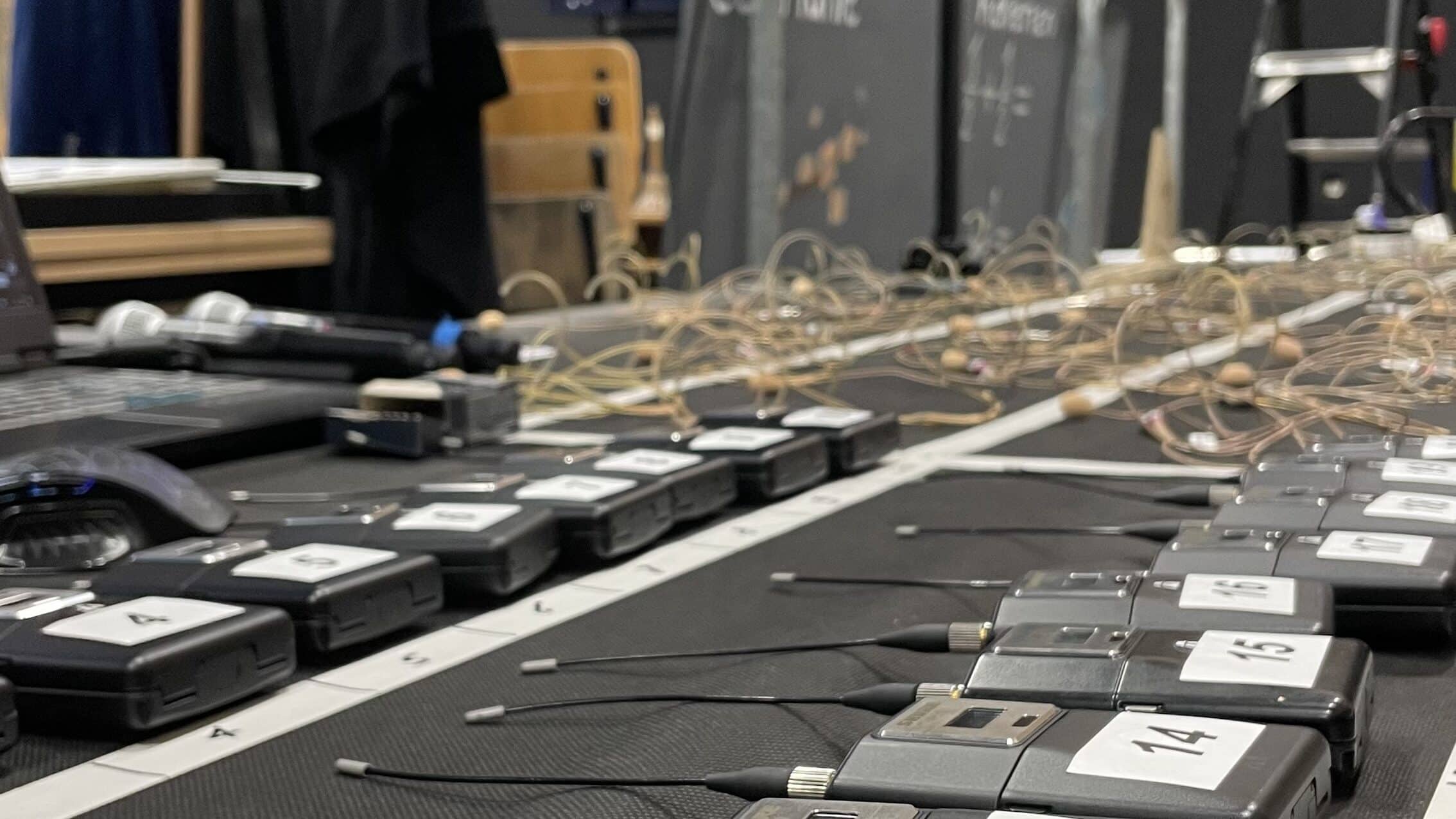 Technische details van de show