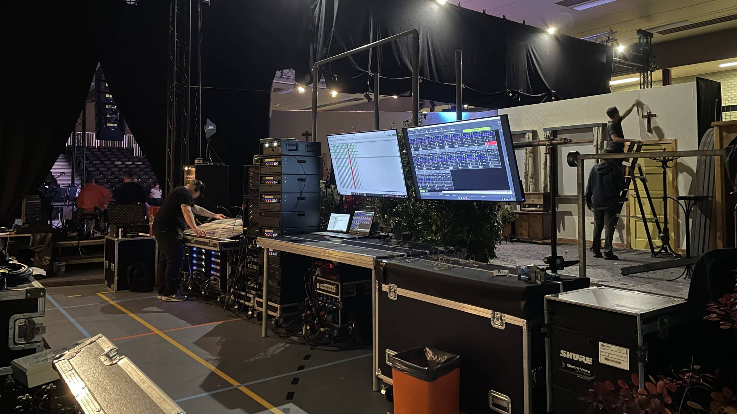 Technische details van de show